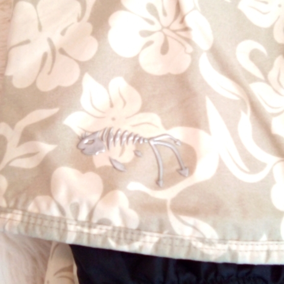 Descente Hawaiian Floral Snowpants Size 4 - Picture 7 of 11